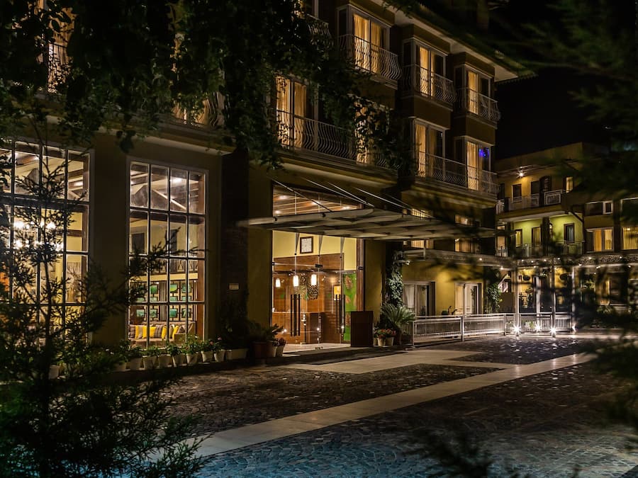 Fachada de la propiedad