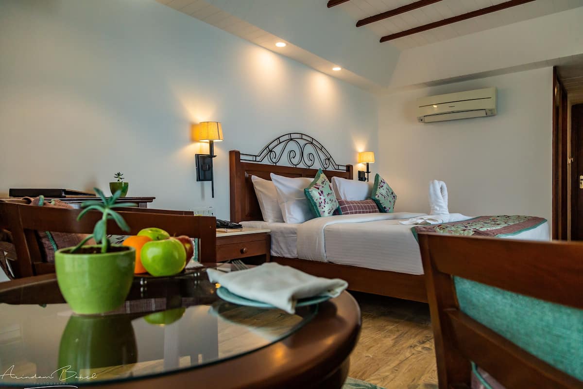 1 habitación y ropa de cama de alta calidad