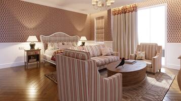 Fern Club Suite | Premium bedding, in-room safe, desk, laptop workspace