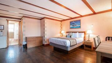 1 chambre, bureau, rideaux occultants, fer et planche Ă  repasser