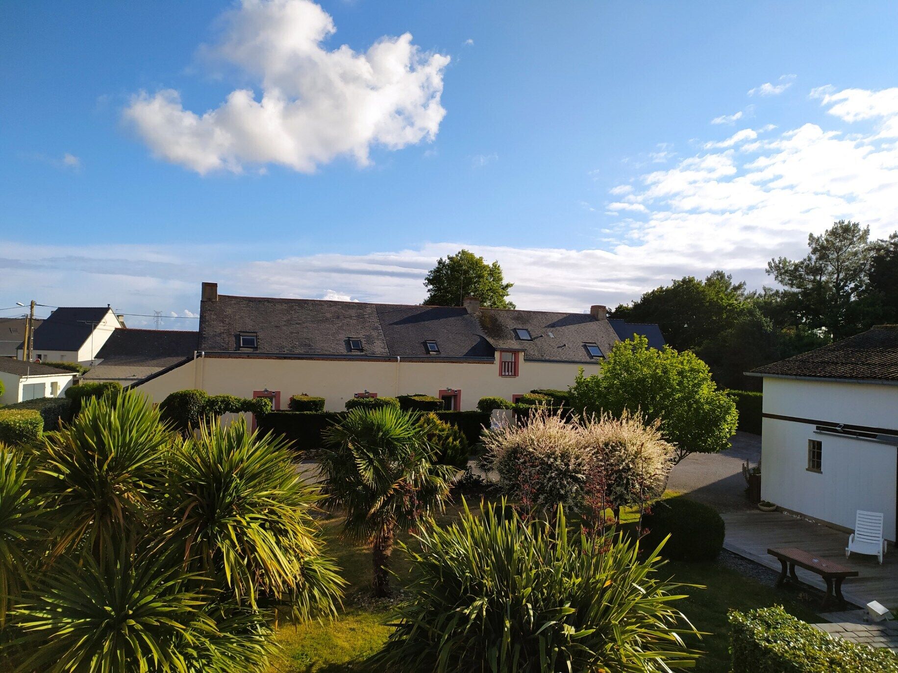 Enceinte de l’hébergement