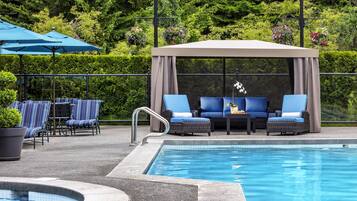 Indoor pool, outdoor pool