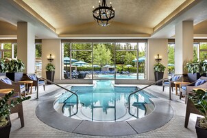Indoor pool, outdoor pool