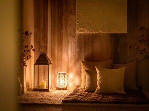 Couples treatment room(s), steam room, body treatments, aromatherapy