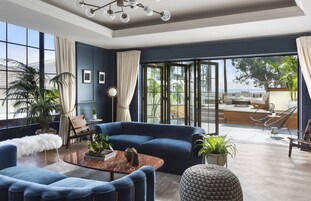 Sala de estar en el lobby