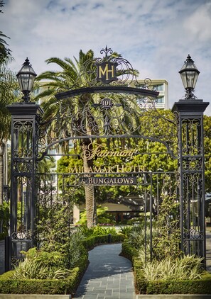 Façade de l’hébergement
