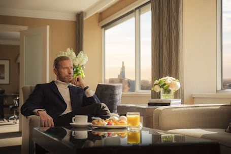 Executive lounge. The Fairmont Winnipeg Gold Experience