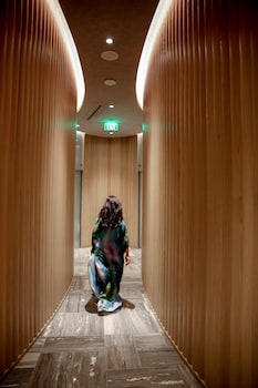 Couples treatment rooms, sauna, steam room, Turkish bath at Fairmont Century Plaza Gold Experience