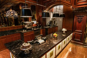 Daily full breakfast (USD 35 per person)