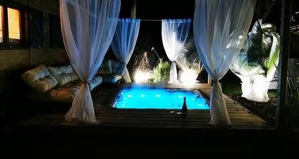 KĂBANE 85, Lodge avec spa au bord de l'eau