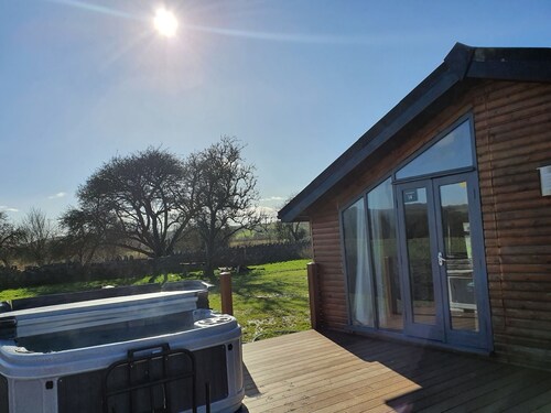 Log Cabin in the Clwydian Range
