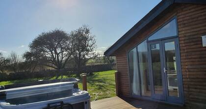 Log Cabin in the Clwydian Range