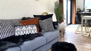 Smart-TV, Kamin, DVD-Player