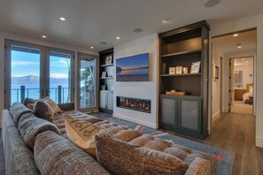 TV, fireplace, stereo, offices