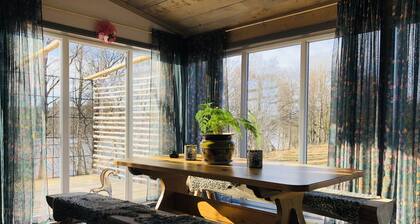 Liljekonvalj Cottage Overlooking the River Sauna