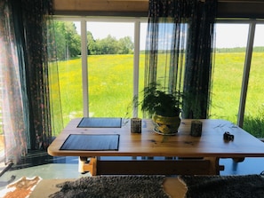 Cottage | Dining - Liljekonvalj Cottage Overlooking the River Sauna (Avesta)