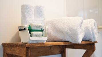 传统客房, 1 张大床 | 浴室 | 淋浴设施、免费洗浴用品、吹风机、毛巾