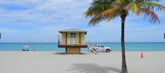 3/2 For 8 Guests-Beach View-Shared Furnished Patio