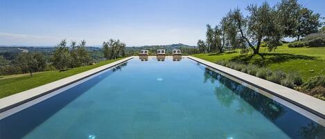 Außenpool, beheizter Pool