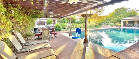 Alberca al aire libre