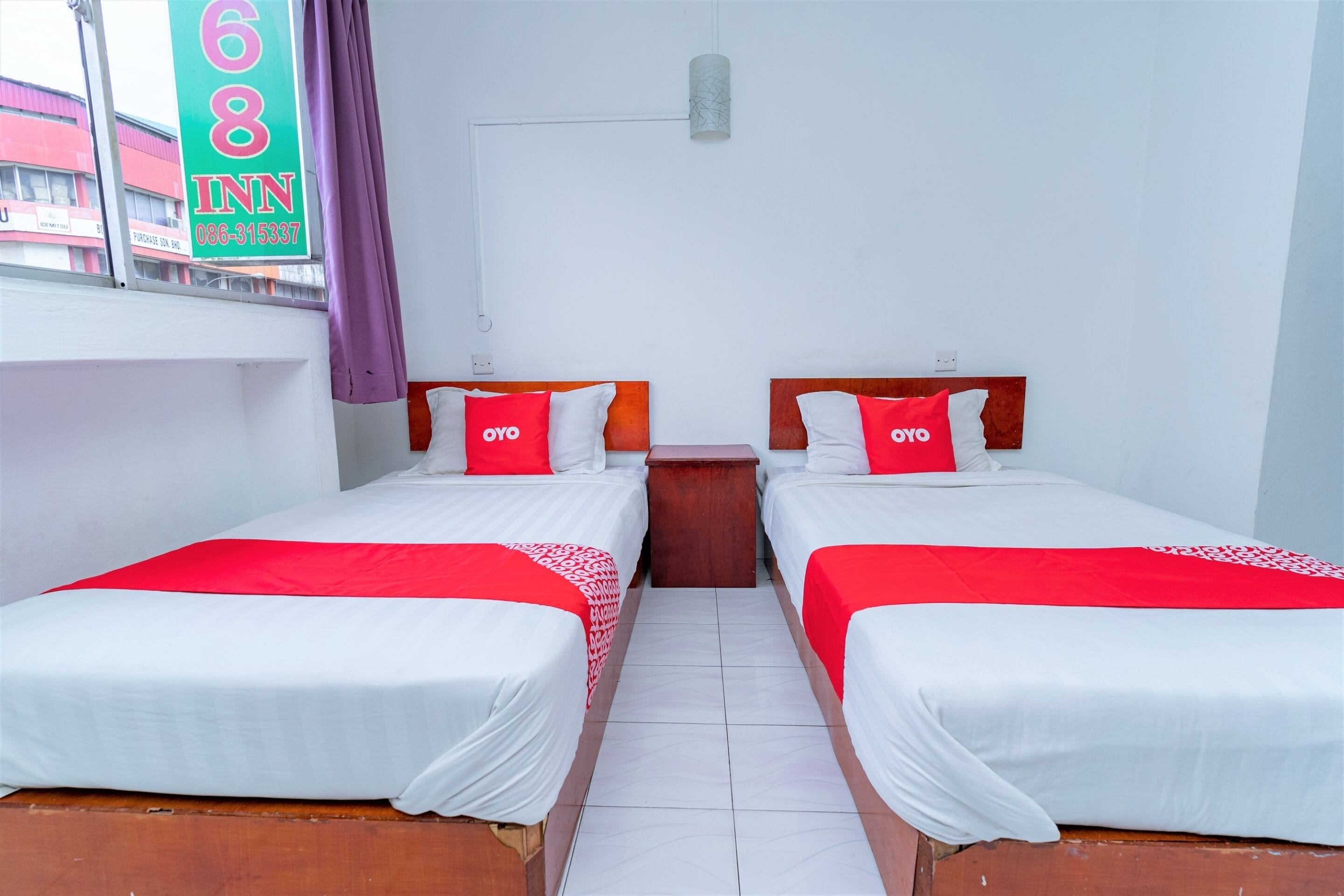 deluxe twin room | free wifi, bed sheets