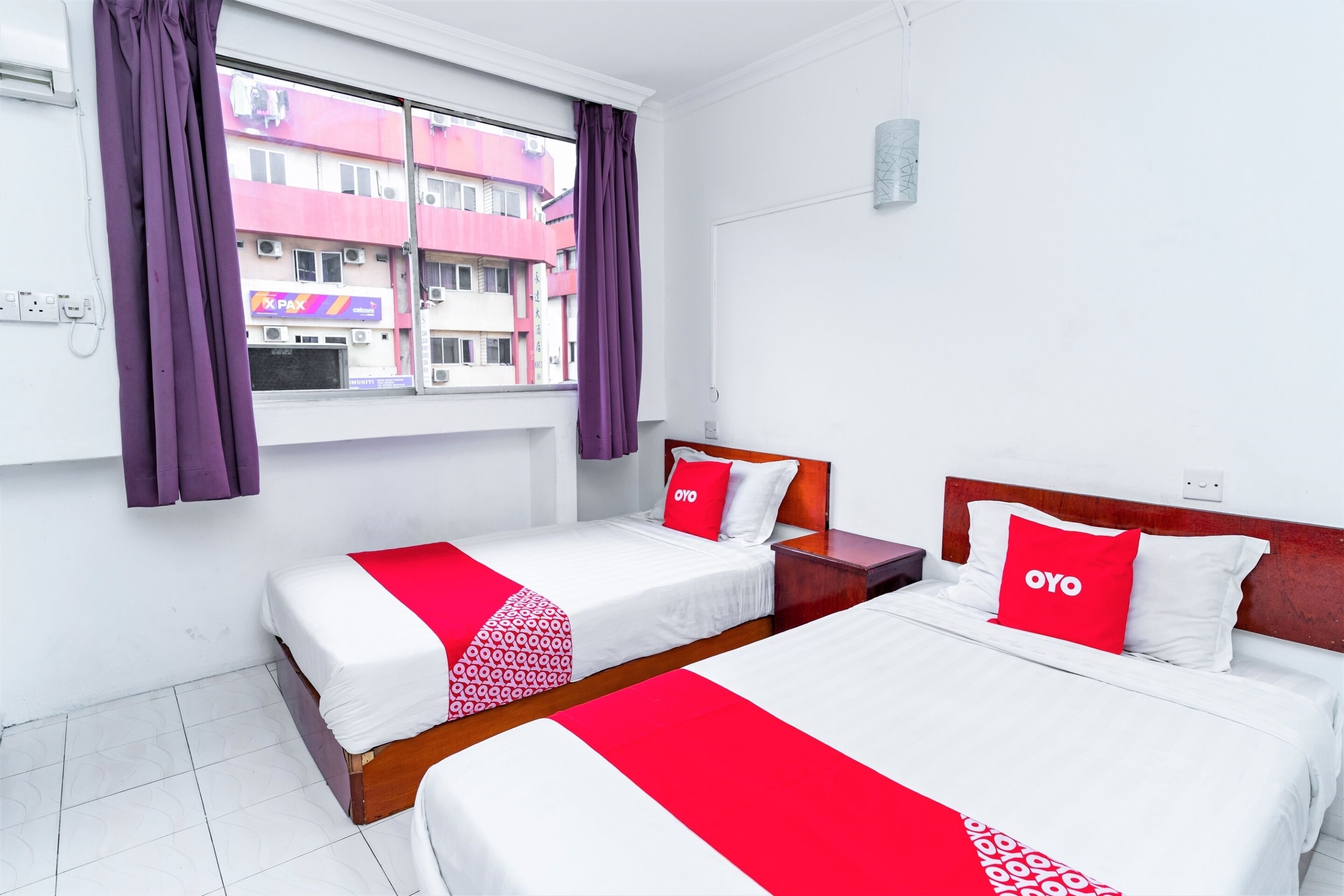 deluxe twin room | free wifi, bed sheets