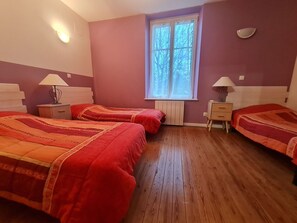 1 chambre, accĂšs au Wi-Fi (inclus), literie fournie