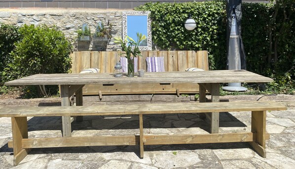 Restauration en plein air