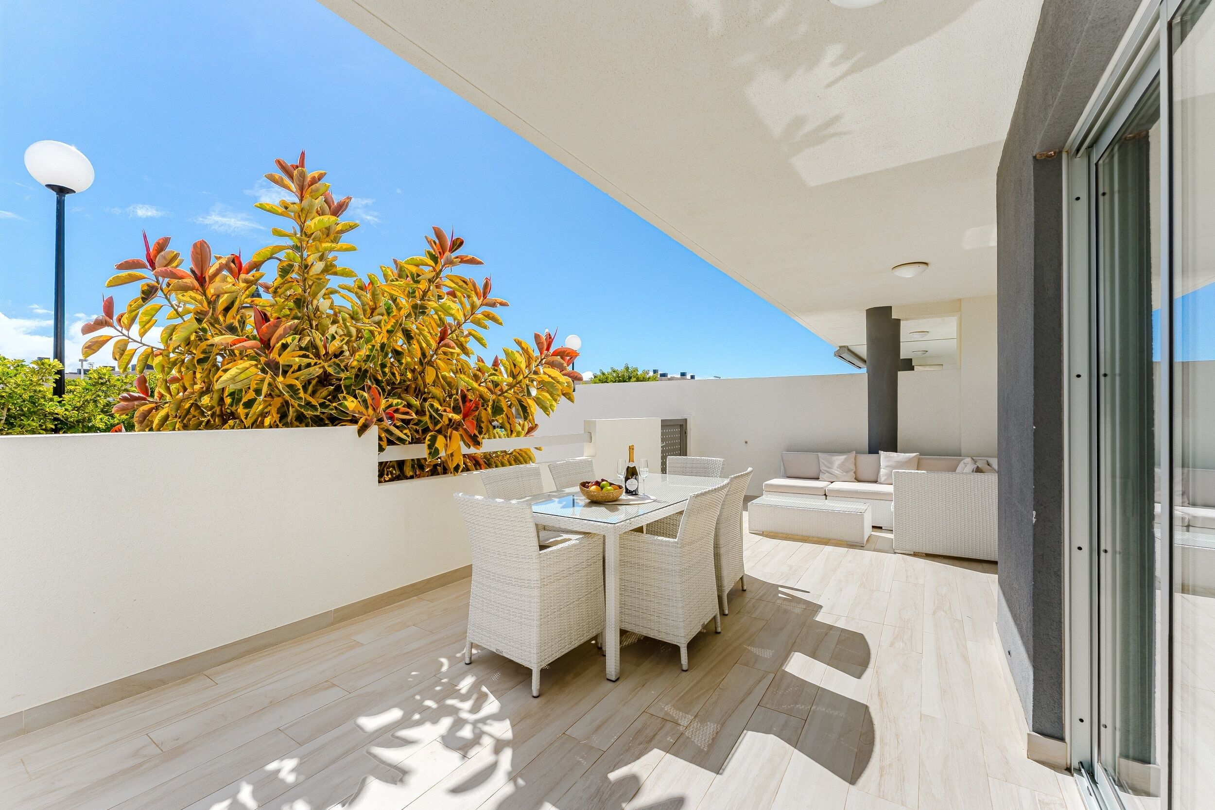 Udendørs spisemuligheder