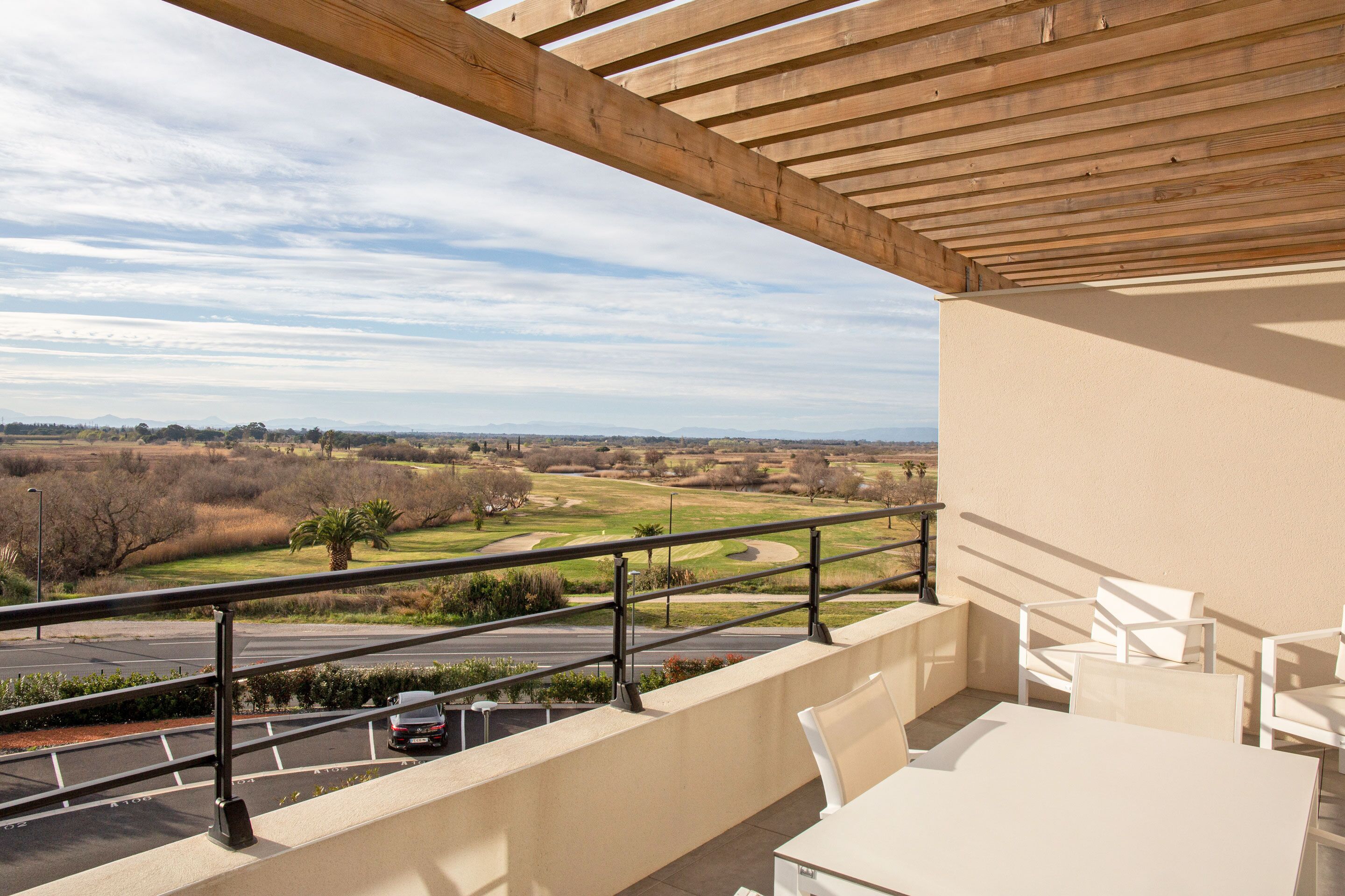 Appartement 4 personnes - 2 chambres - Balcon - Vue Montagne | Terrasse/Patio