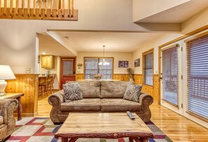 TV connectée, cheminée, jeux vidéo