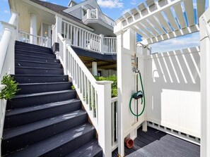 Property grounds - 6 Bedroom Oceanfront House - Sleeps 15 - Pool - Hot Tub (North Topsail Beach)