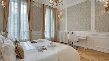 5 chambres, fer et planche à repasser, lit parapluie, Wi-Fi gratuit