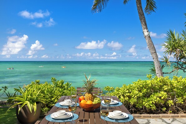 Outdoor dining