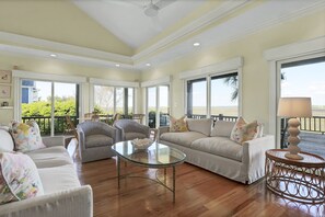 TV, ping pong, printers - Incredible Views! Spacious 4br/4.5ba waterfront home including private dock! (Wrightsville Beach)