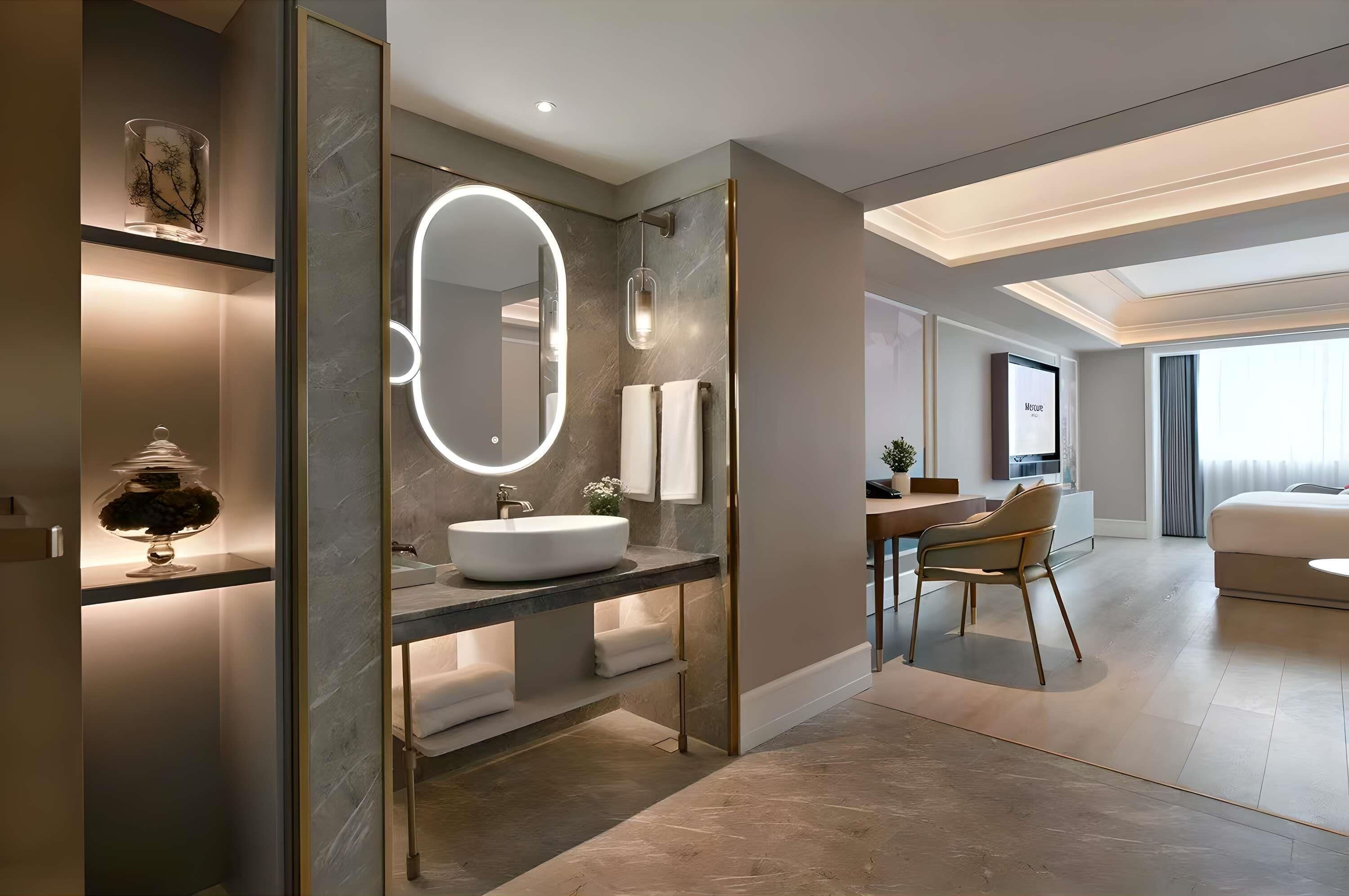 Deluxe kamer, 1 kingsize bed | Donzen dekbedden, een minibar, gratis wifi, beddengoed