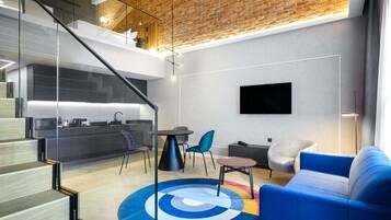 Superior Suite, 1 King Bed with Sofa bed | In-room safe, individually furnished, desk, laptop workspace