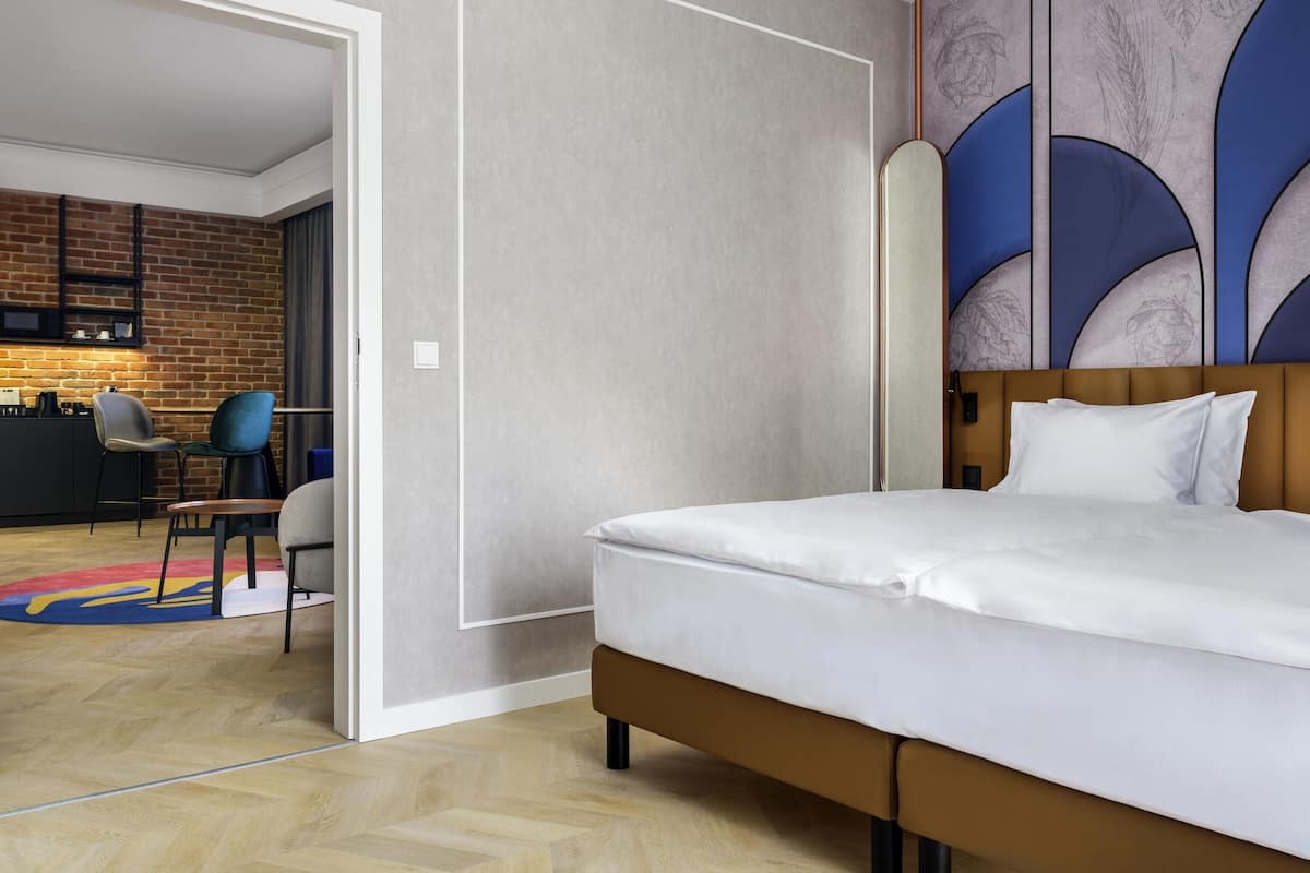 Superior Suite, 1 King Bed with Sofa bed | In-room safe, individually furnished, desk, laptop workspace