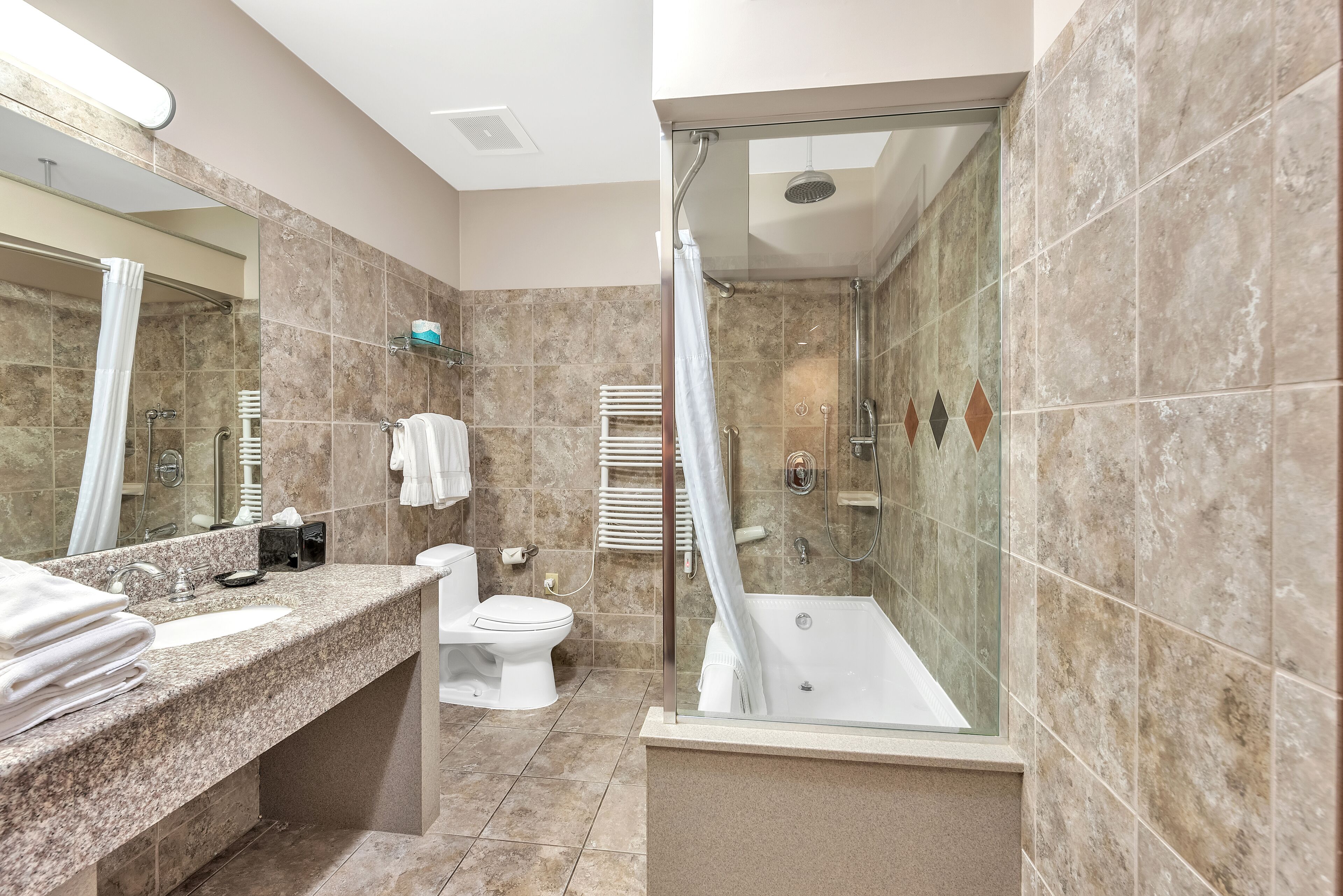 rainfall showerhead, hair dryer