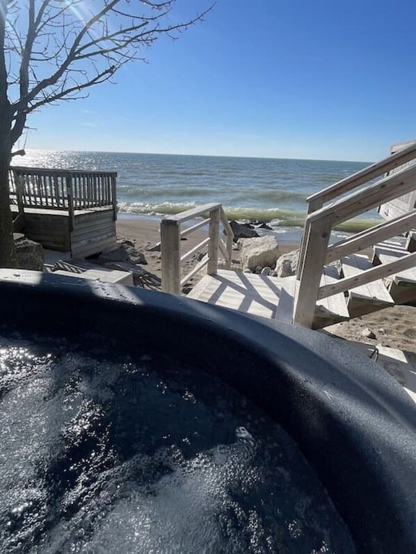 Baignoire à remous extérieure