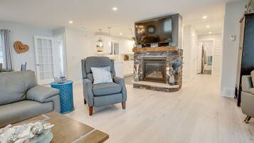 Televisor intel·ligent, llar de foc, Netflix i llibres