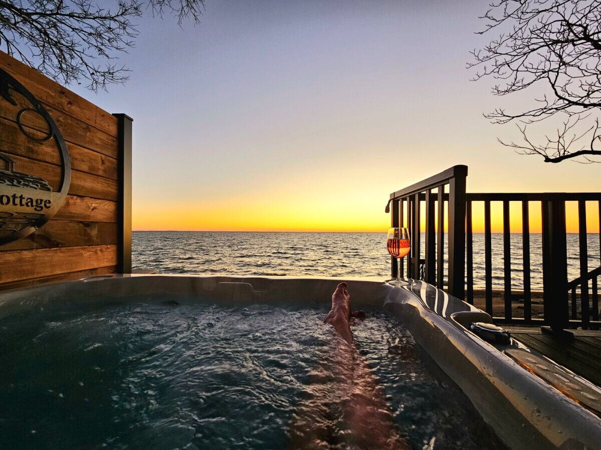 Bain à remous extérieur