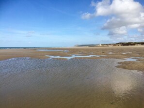 Accommodatie ligt op het strand