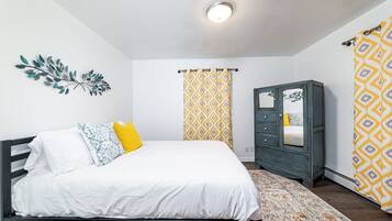 1 chambre, bureau, Wi-Fi, draps fournis