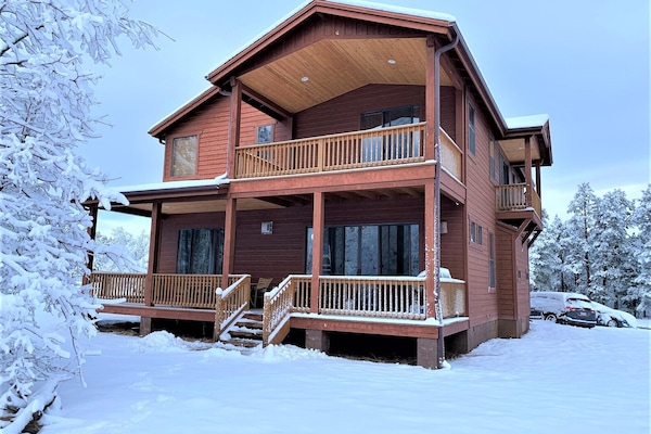 Rear view of the cabin