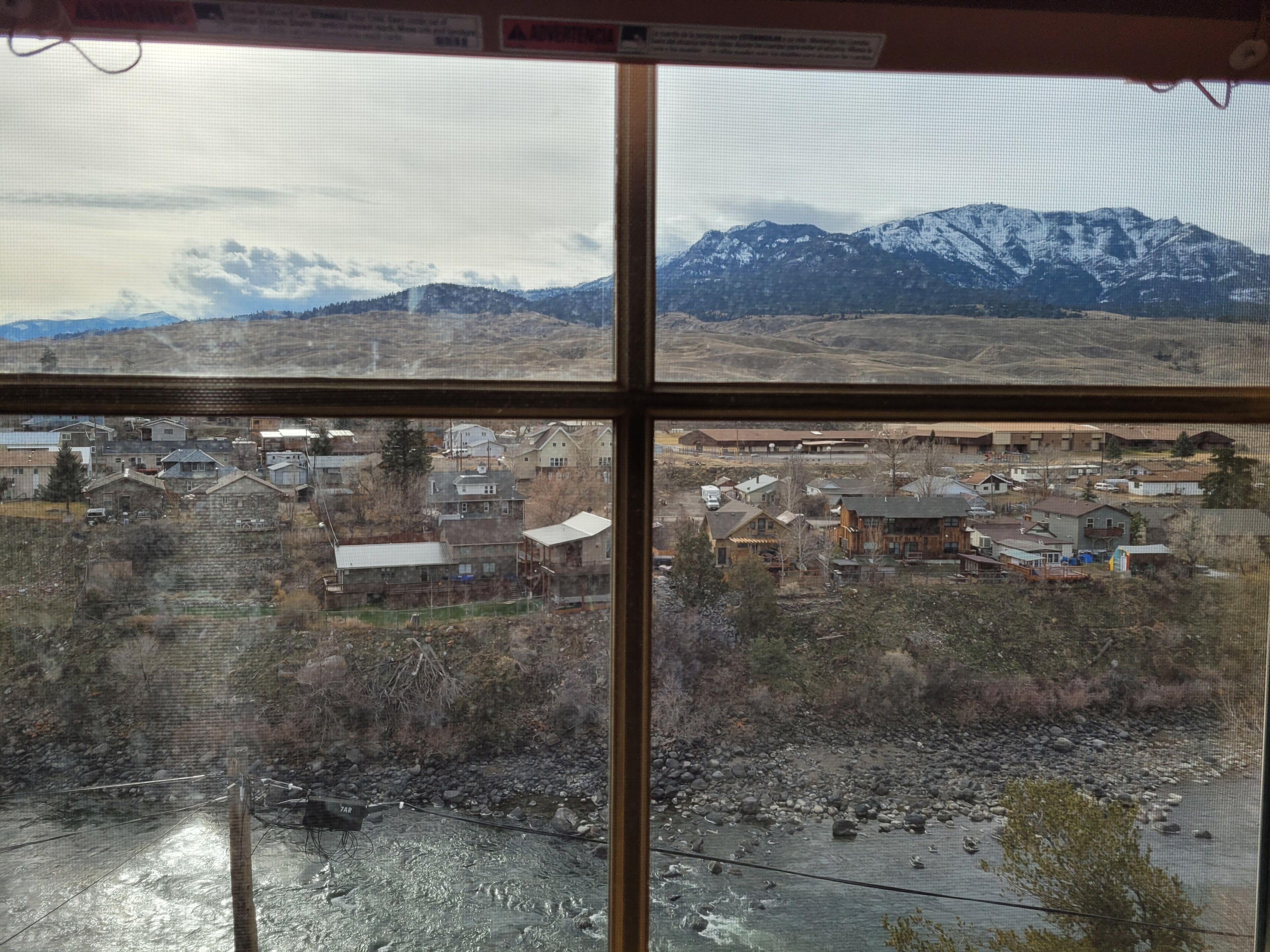Vista desde la propiedad