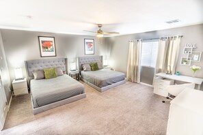 2 bedrooms, iron/ironing board, free WiFi, bed sheets