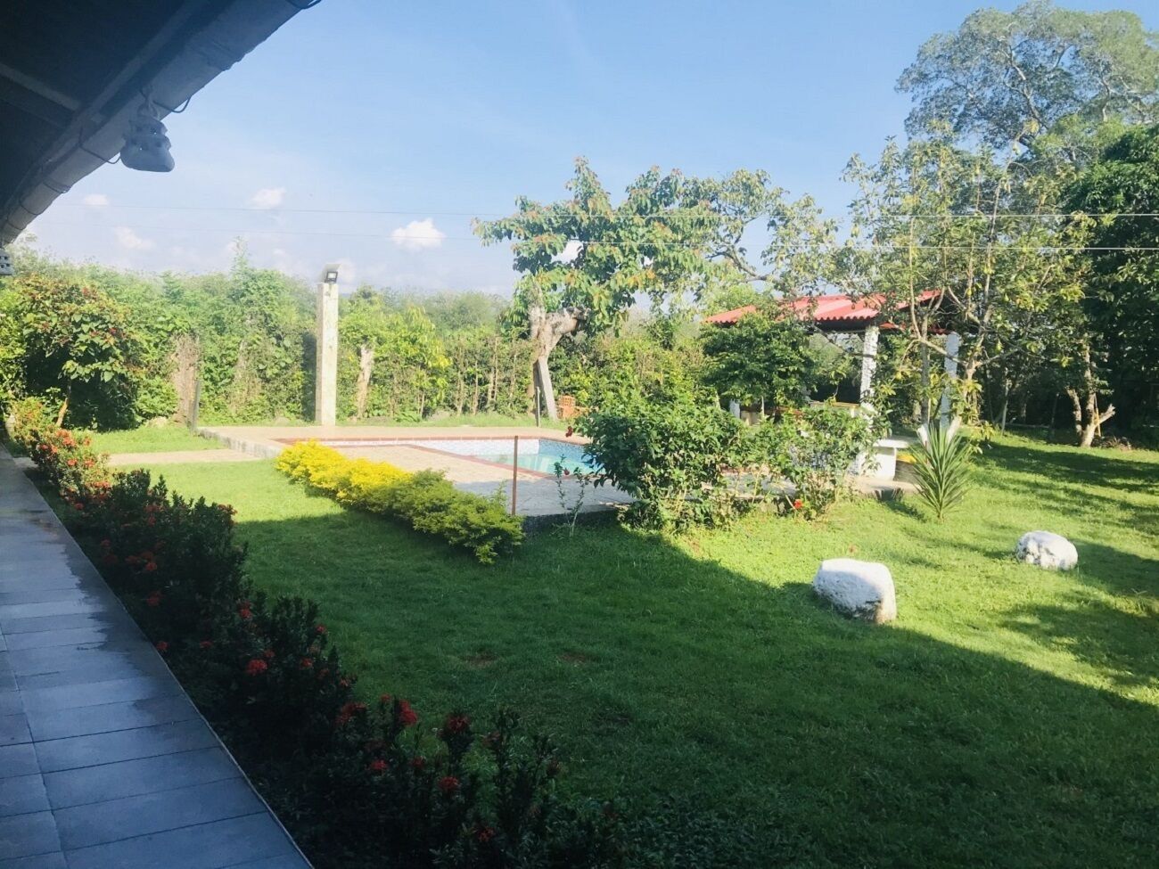 Overnattingsstedets uteområder