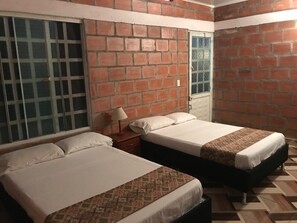 2 bedrooms, bed sheets