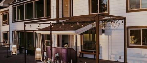 Restaurante al aire libre
